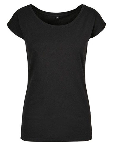 BUI-BB013-Ladies Wide Neck Tee